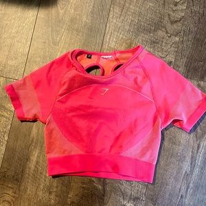 Gymshark Pink Crop Top